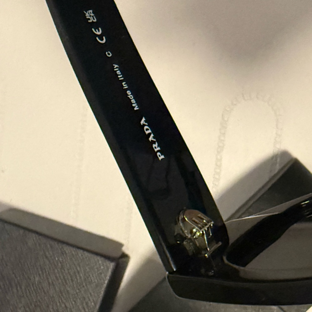 Prada Black Angular Cat-Eye Sunglasses - image 11